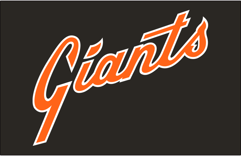 San Francisco Giants 1978-1982 Jersey Logo fabric transfer version 2